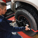 Wheel Alignment Service for a Car Pulling to One Side